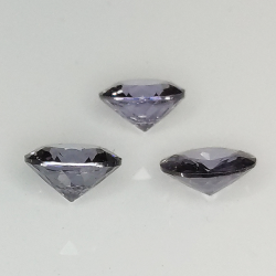 1,24ct Spinell rund Größe 4,5-5mm
