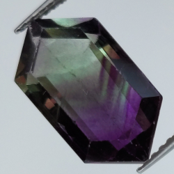 6.53ct Fluorita Blue John Talla Fantasía 16.2x8.6mm