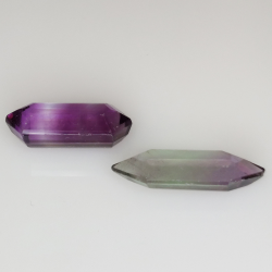 9 ct Fluorita Blue John Talla Fantasía 17,6x6,8mm
