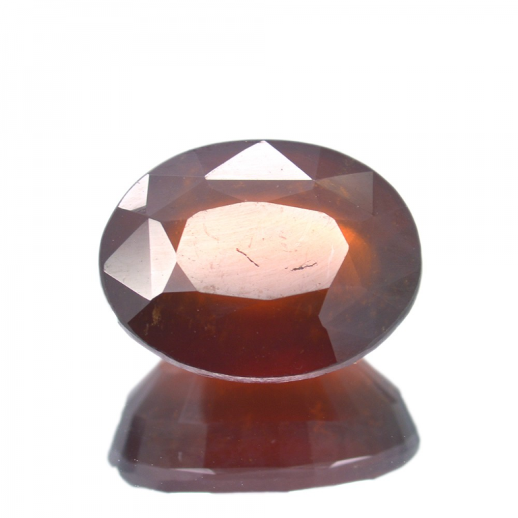 7,00 ct Granate de Hessonite Ovalada