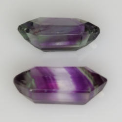 9,90ct Fluorita Blue John Talla Fantasía 15,4x7,8mm