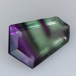 6,23ct Fluorita Blue John Talla Fantasía 16,1x9,1mm
