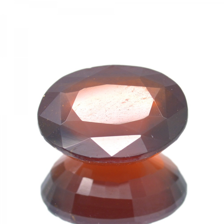 10,09 ct Granate de Hessonite Ovalada