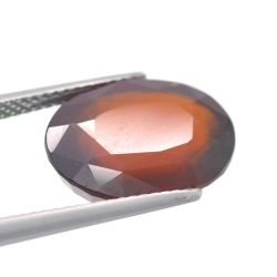 10,09 ct Granate de Hessonite Ovalada