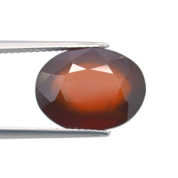 10,09 ct Granate de Hessonite Ovalada