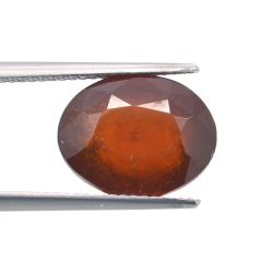 8,99 ct. Granate de Hessonite Ovalada