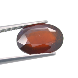 8,29 ct. Hessonite Garnet Oval Cut