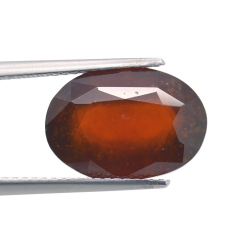 8,29 ct. Hessonite Garnet Oval Cut