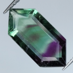 5,55ct Fluorita Blue John Talla Fantasía 16,8x8mm