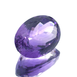 24,72 ct Amethyst Oval Schnitt  22,04x17,02mm