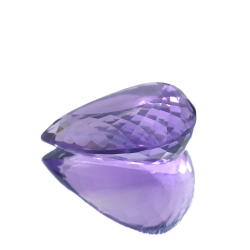 32,21ct  Améthyste Taille Poire 26,13x17,94mm