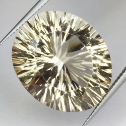 29,96ct Quartz fumé ovale coupe 23,2x19,6mm