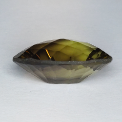 15,77ct quarzo fumé taglio ovale 21,1x15mm