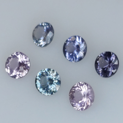 1,30ct Spinell rund Größe 3,6-3,8mm