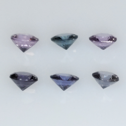 1,30ct Spinello rotondo misura 3,6-3,8mm