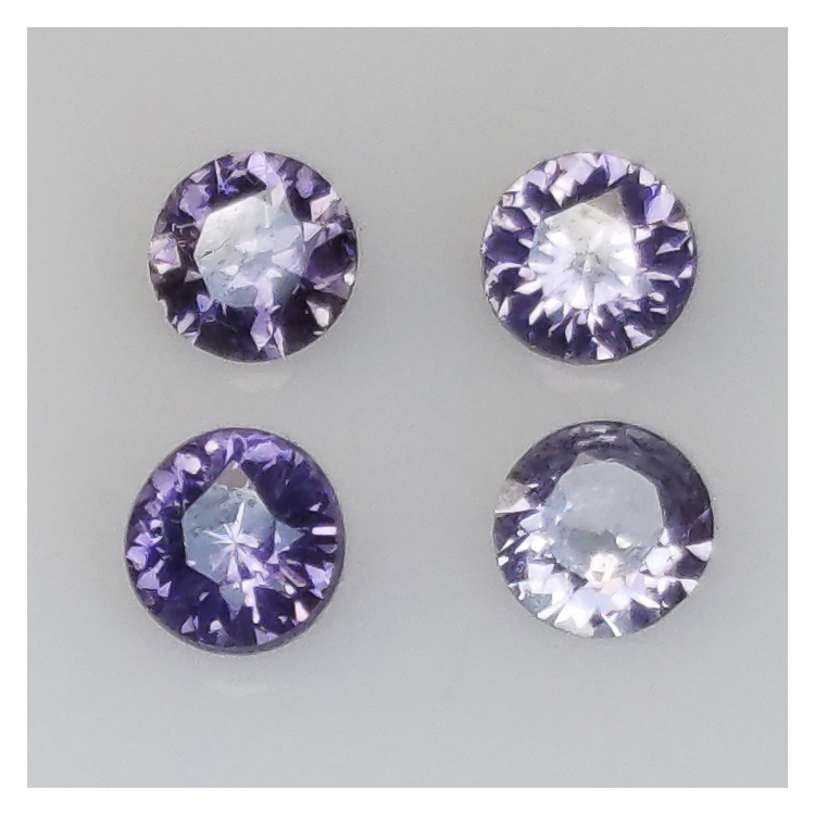 1,08ct Spinell rund Größe 4-4,1mm