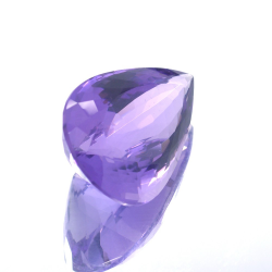 15,67ct  Amethyst Birne Schnitt 22,02x14,82mm