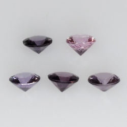 1,25ct Spinell rund Größe 3,9-4mm