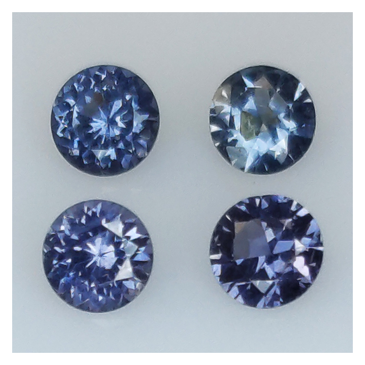 1,36ct Spinell rund Größe 4,3-4,4mm