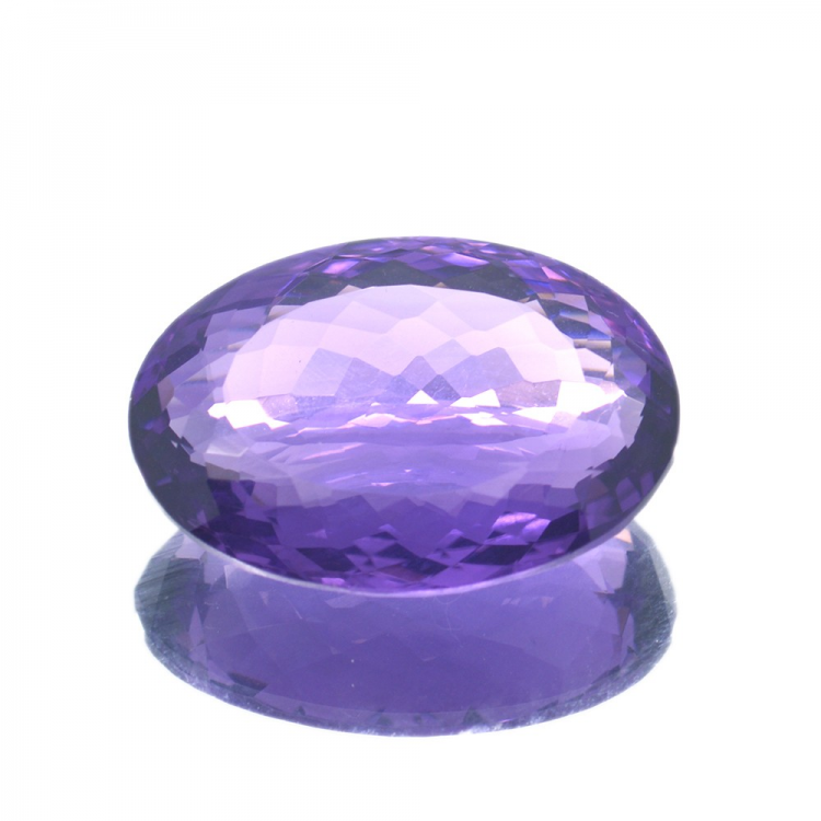 17,43 ct  Amethyst Oval Schnitt 21,80x15,82mm