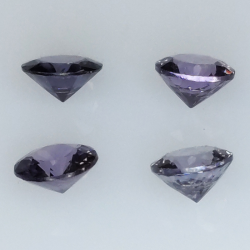1,33ct Spinell rund Größe 4,3-4,4mm