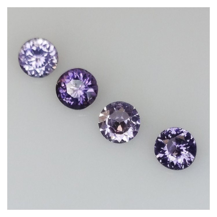 1,36ct Spinell rund Größe 4,3-4,4mm
