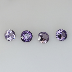 1,36ct Spinell rund Größe 4,3-4,4mm