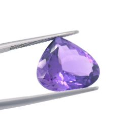 9,97 ct Amethyst Pear Cut 16,84x14,73mm