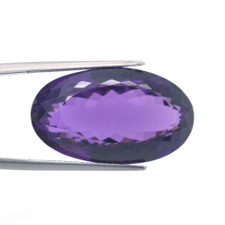 34,52 ct Amethyst Oval Schnitt 25,83x15,25mm