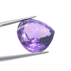 23,40ct Amethyst Pear Cut 19,37x18,60mm