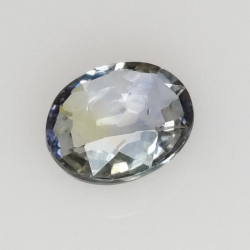 Zaffiro da 0,85 ct taglio ovale 6,4x5,3mm