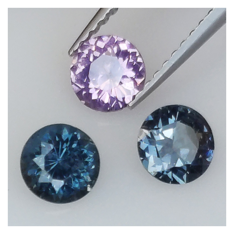 1,41ct Espinela Talla Redonda 4,9-5,0mm
