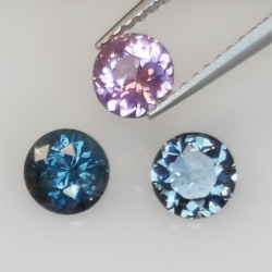 1,41ct Espinela Talla Redonda 4,9-5,0mm