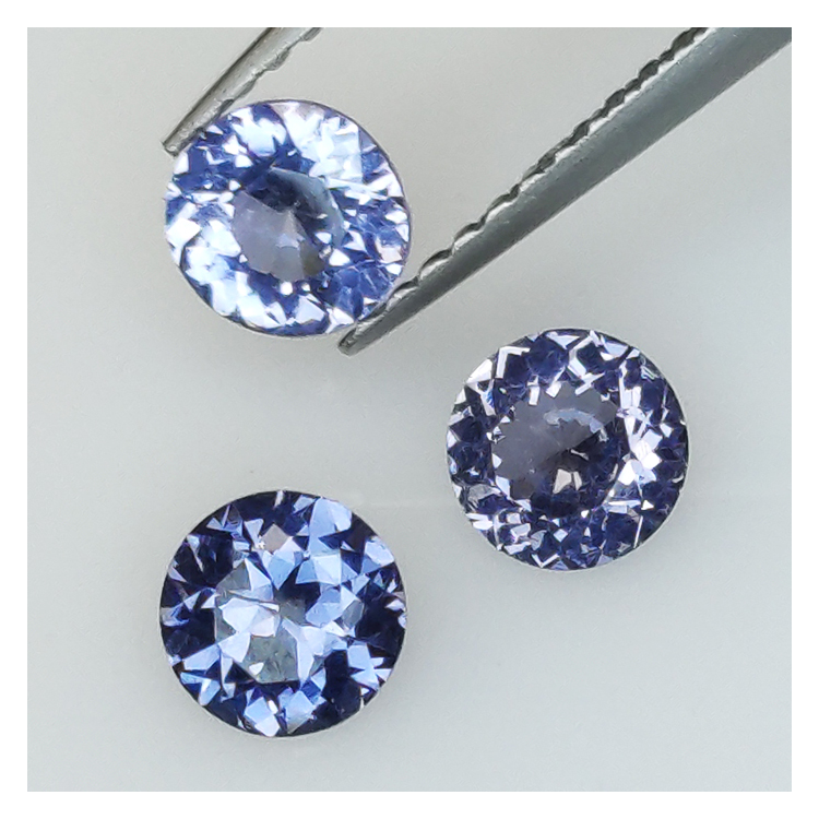 1,16ct Spinell rund Größe 4,5-4,6mm