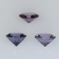 1,29ct Spinello rotondo misura 4,7-4,8mm