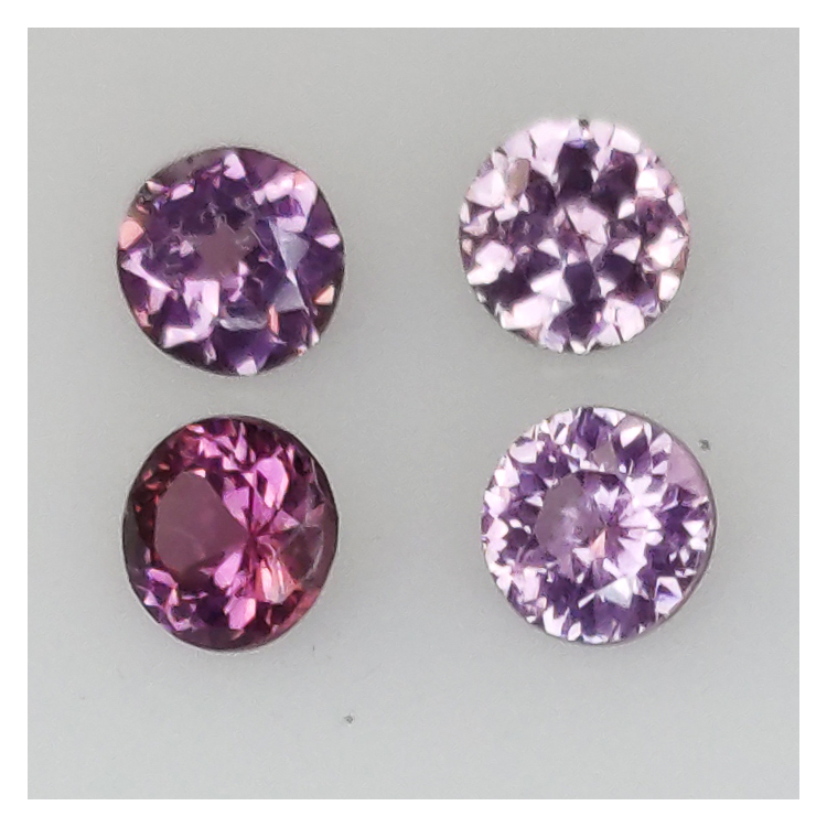1,15ct Espinela Talla Redonda 4,0-4,1mm