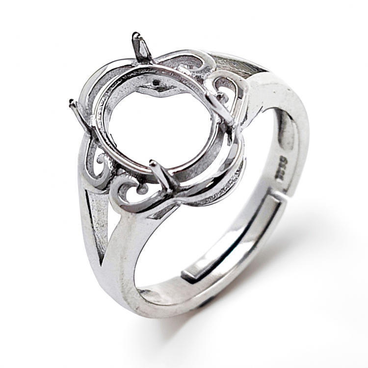 DIY 925 Silver Ring