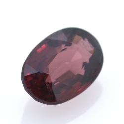 2,84 ct Rodolita Talla Ovalada