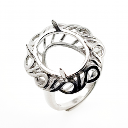 DIY 925 Silver Ring