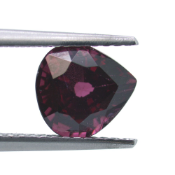 2,28 ct Rhodolite Pear Cut