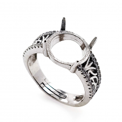 DIY 925 Silver Ring