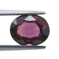 2,60 ct Rodolita Talla Ovalada