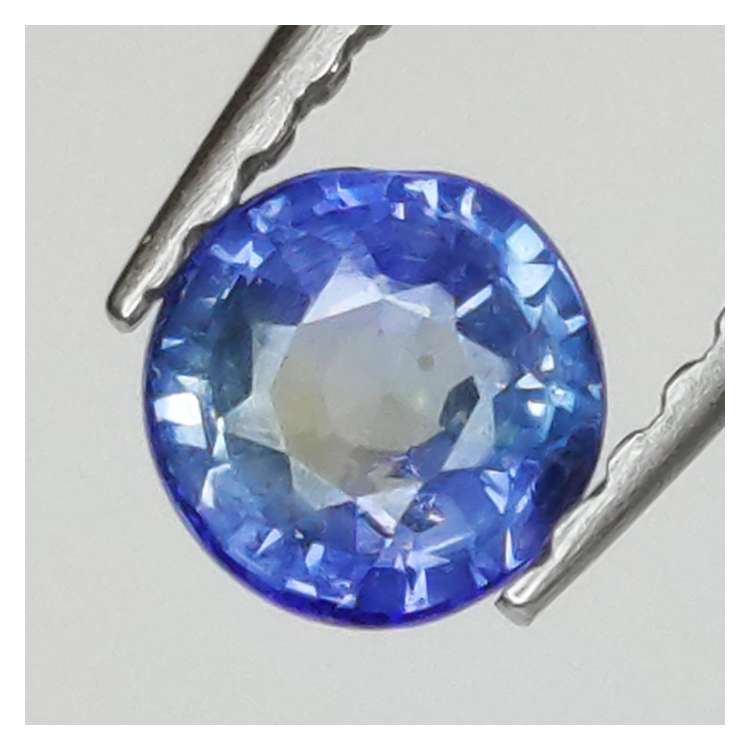 0,49ct Saphir im Ovalschliff 4,46x4,51 mm