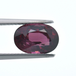 3,95 ct Rodolita Talla Ovalada