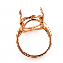 DIY Anillo de Plata 925 bañado en oro rosa