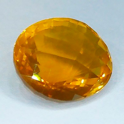 13.05 ct Citrine Quartz oval 17.01 x 14.37 x 9.44 mm