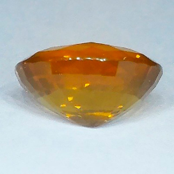 13,05 ct Citrin Quarz oval 17,01 x 14,37 x 9,44 mm