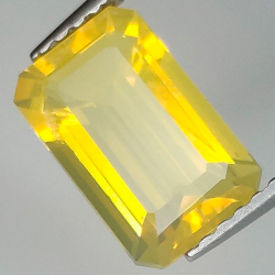 1.56 ct Natural Fire Opal 9.79 x 6.12 x 4.33 mm
