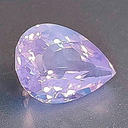 8,67 ct  Amatista lavanda Talla Pera 16.54 x 12.07 x 8.60 mm