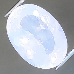 10,34 ct Améthyste lavande Taille ovale 17,37 x 12,43 x 8,50 mm